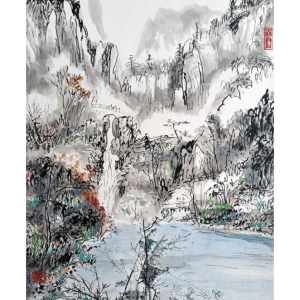 浙江奉化山水(2016)